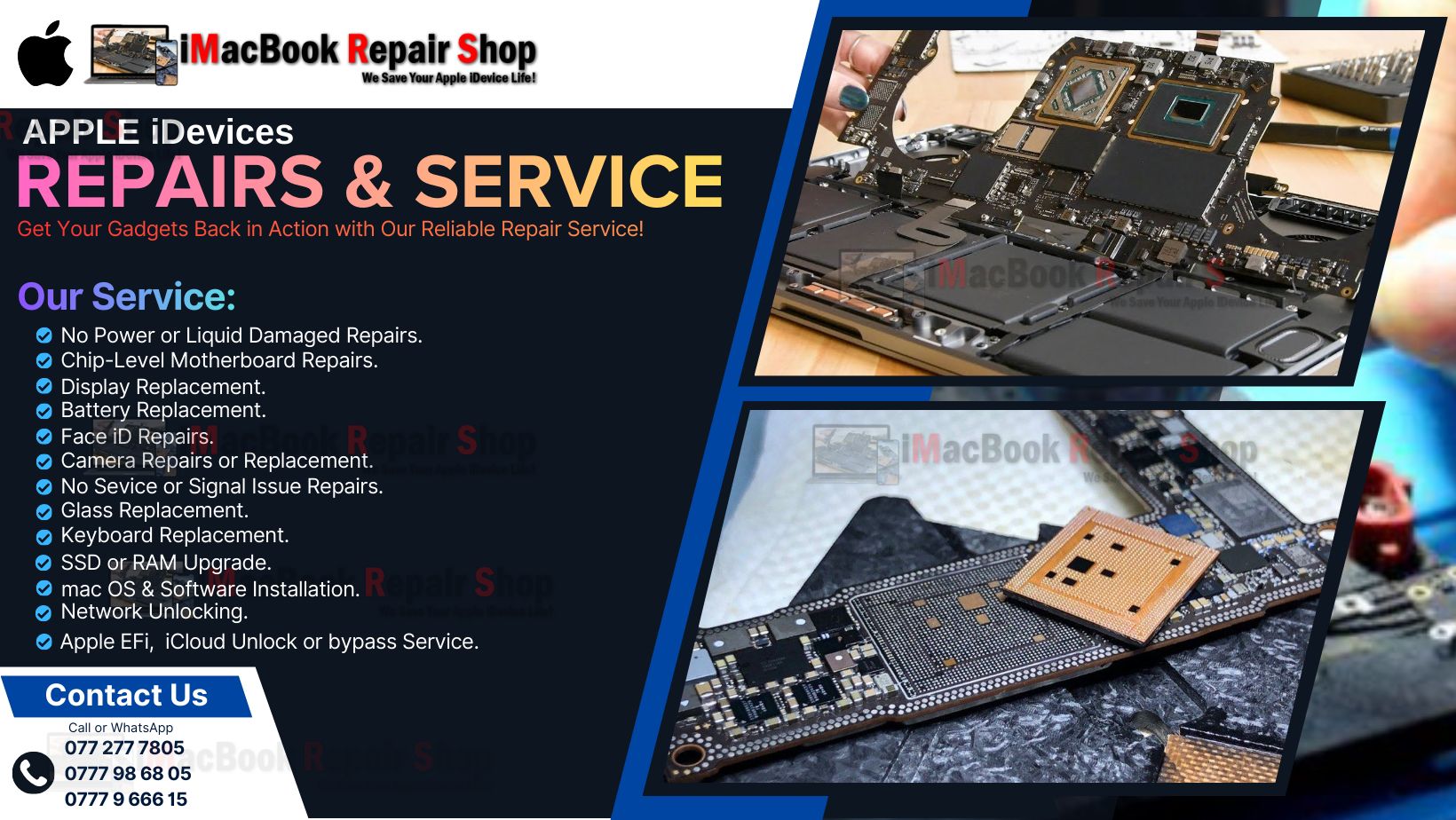 iMacBook Repair Solution